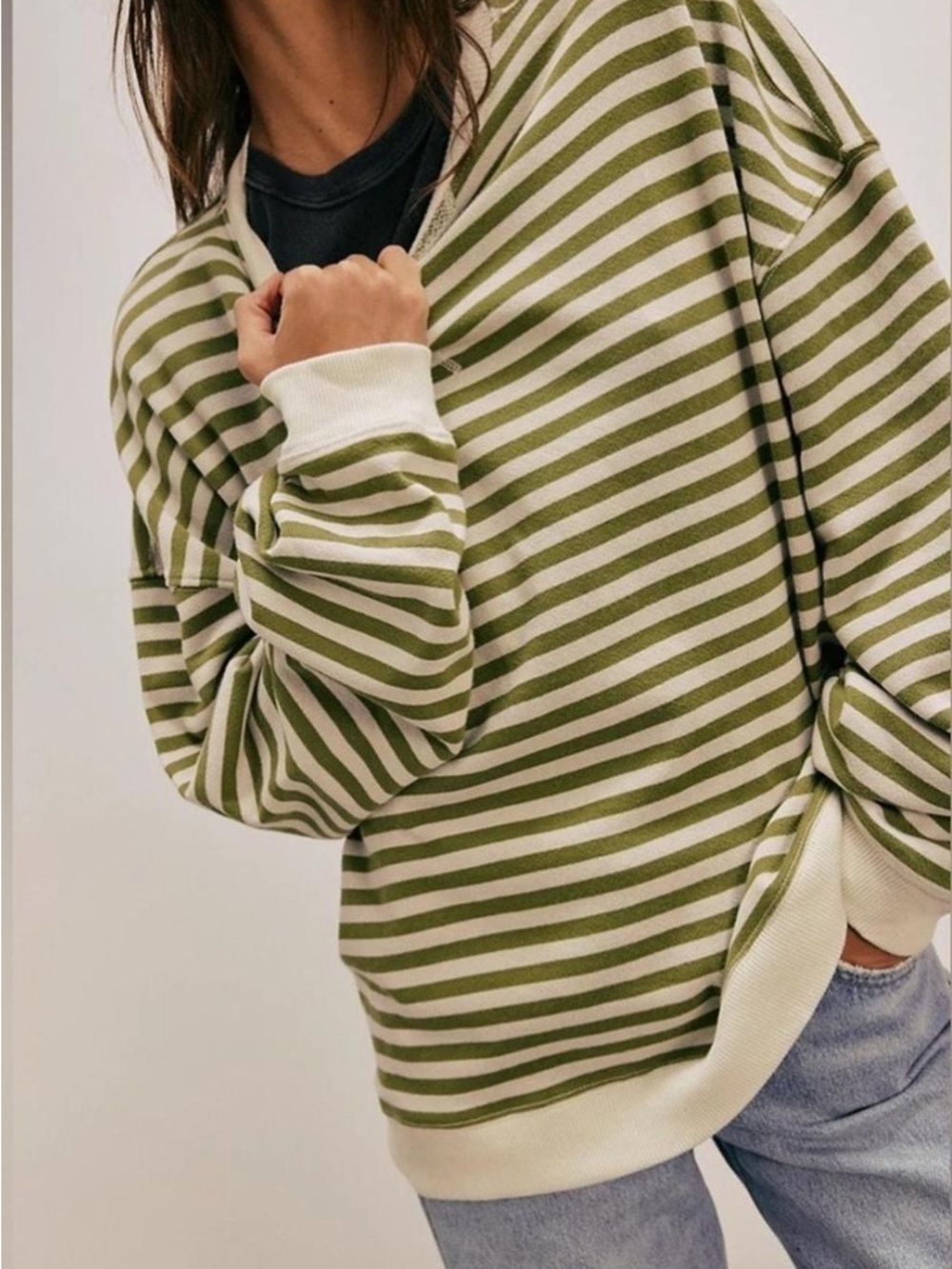 We the Free Striped Camden Pullover - Picture 4 of 8